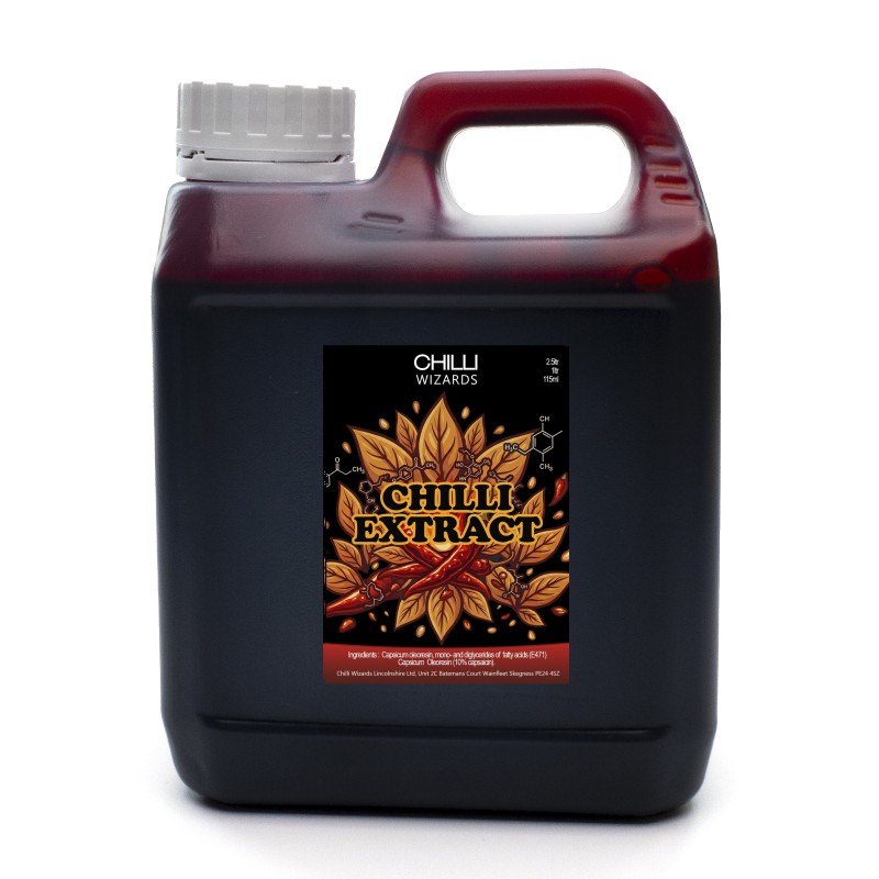 chilli extract capsicum oleoresin 10% capsaicin chilli 1litre - 2.5litre