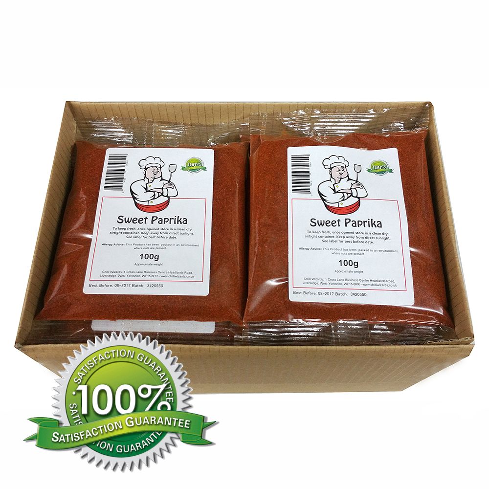 Smoked Paprika (Spanish) Grade A - Highest Quality 2.2kg - 25kg 2